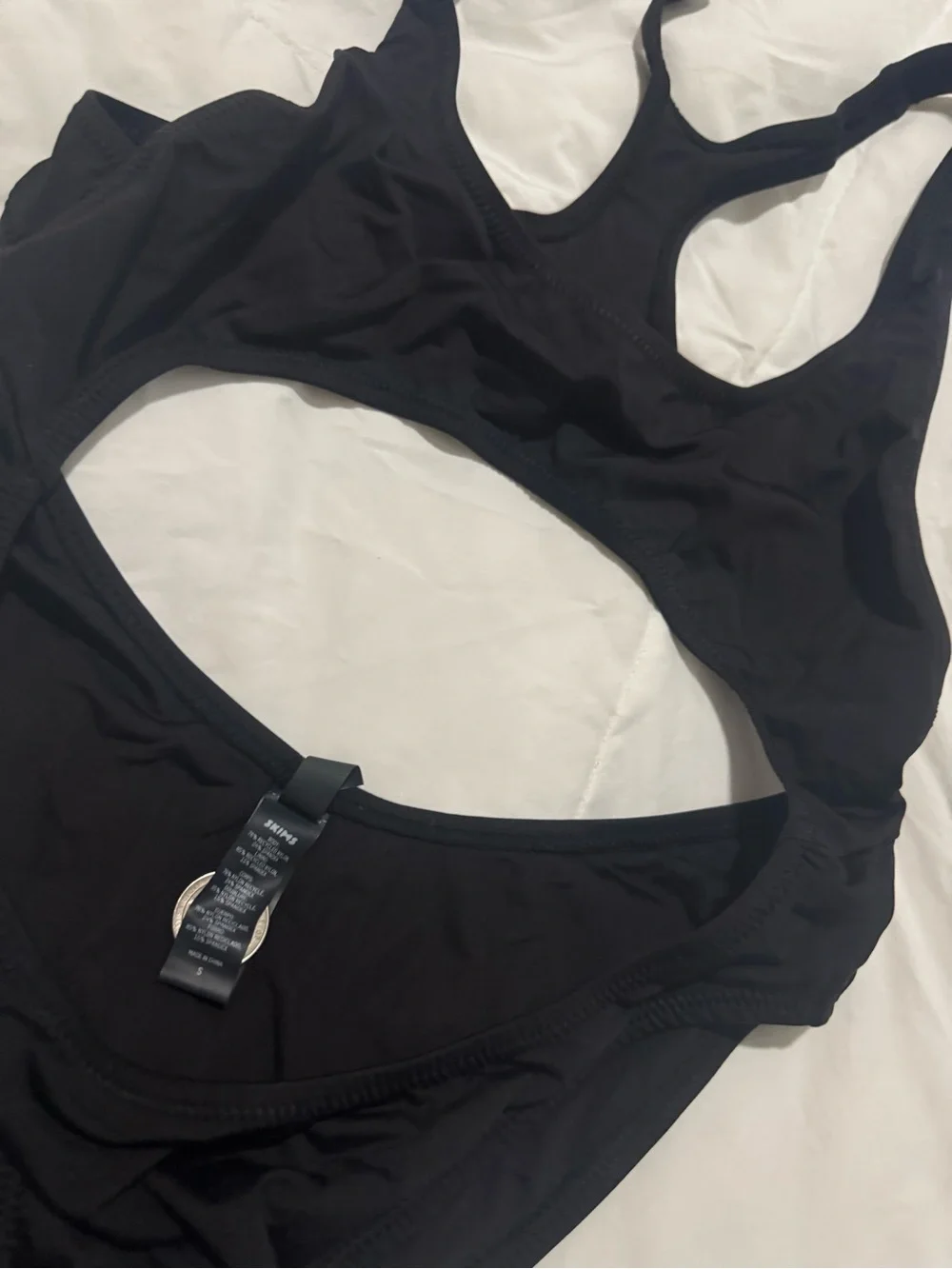 SKIMS Signature Swim Cut Out Monokini - Size S
